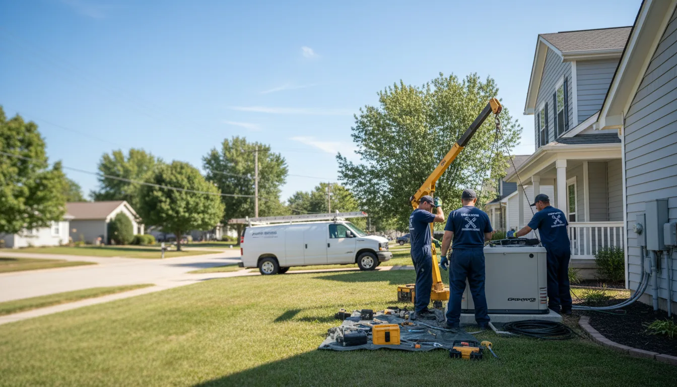 Generator Installation in Gilman, CT near me